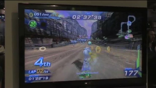Sonic Free Riders : PGW 2010 - Stand Sega