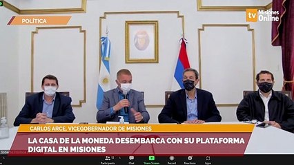 La Casa de la Moneda desembarca con su plataforma digital en Misiones