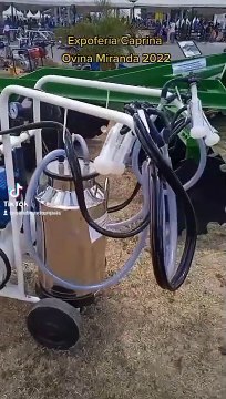 Expoferia Caprina Ovina Miranda 2022, sistema de ordeño automatizado portátil. (1)