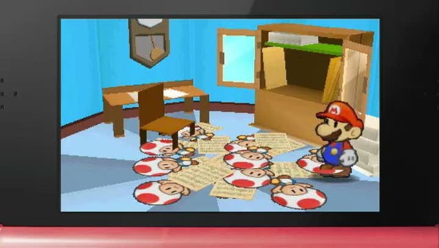 Paper Mario : Sticker Star : TGS 2011 : Nintendo 3DS Conference 2011 : Trailer n°1