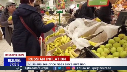 Russia shoppers see prices rise from day to day