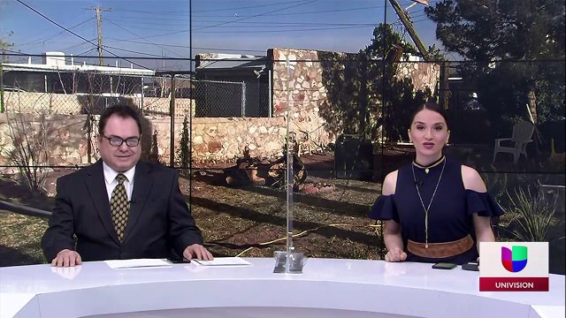 Vientos efectos en El Paso