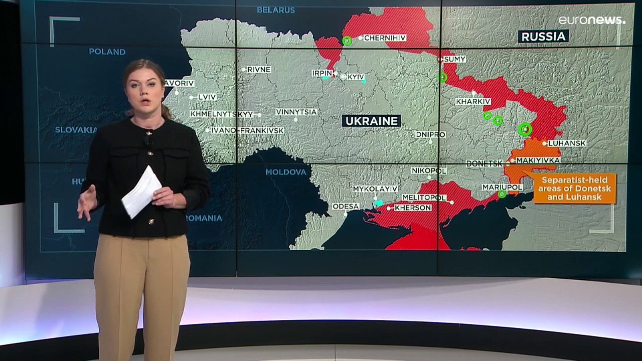Krieg in der Ukraine: Schwere Kämpfe im Osten des Landes dauern an