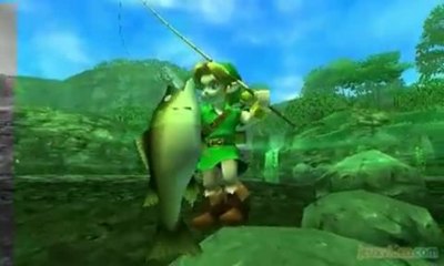 The Legend of Zelda : Ocarina of Time 3D : Une pêche fructueuse