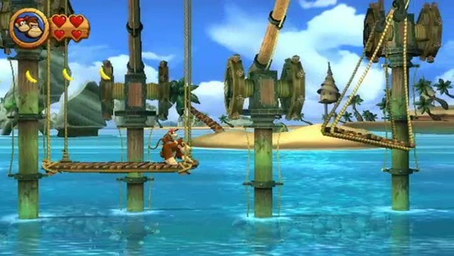 Donkey Kong Country Returns : Du gameplay savoureux
