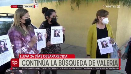 Valeria estaba a días de egresar como abogada, han pasado 24 días y no se desconoce de su paradero