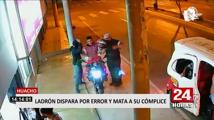 Ladrón mata por error a su cómplice durante un asalto