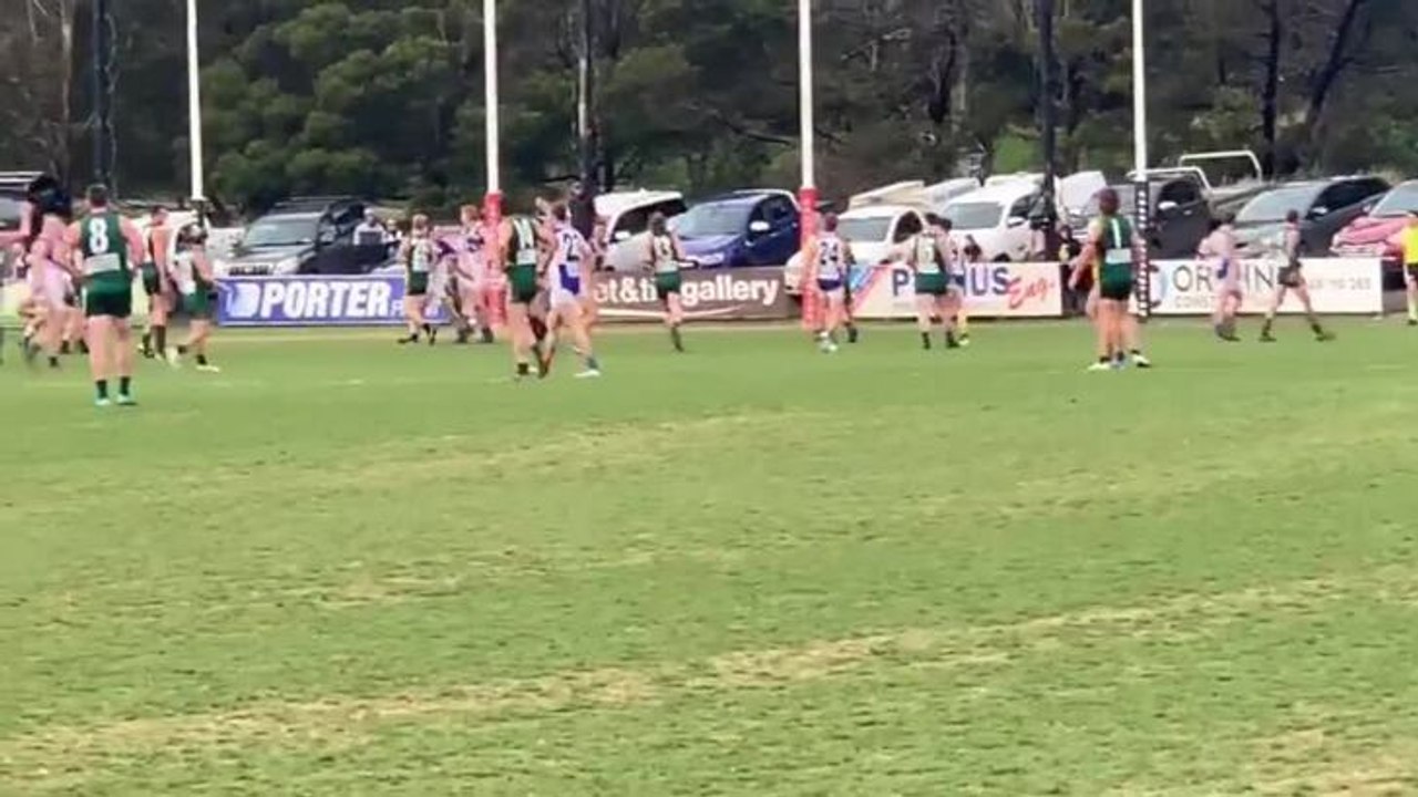Waubra v Gordon - the final minutes