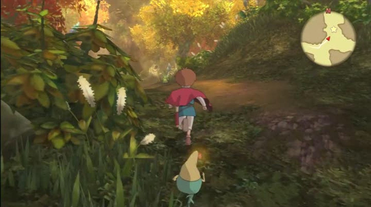 Ni no Kuni : La Vengeance de la Sorcière Céleste : Balade en forêt