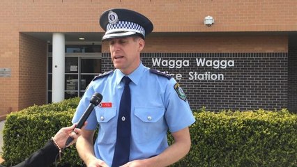 Wagga Police Inspector Adrian Telfer on Gun Amnesty