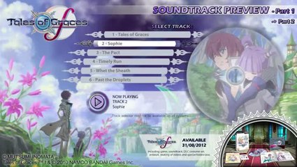 Tales of Graces f : Aperçu de l'OST
