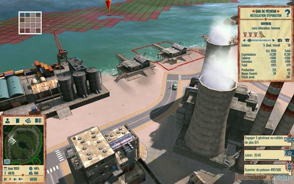 Tropico 4 : Gestion