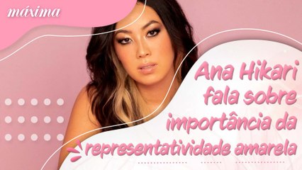 ANA HIKARI FALA SOBRE IMPORTÂNCIA DA REPRESENTATIVIDADE AMARELA