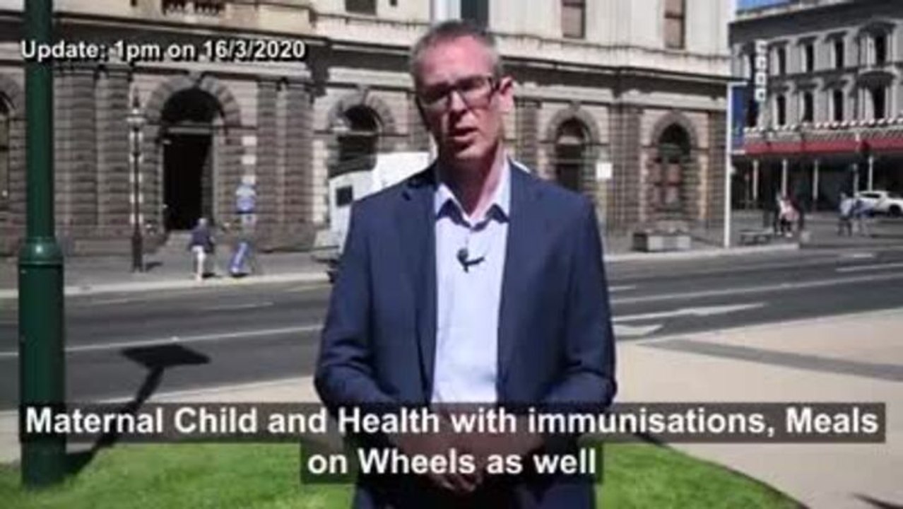 Ballarat mayor Ben Taylor
