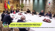 Ucrania ve señales positivas en tras reunión de negociación con Rusia