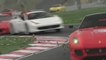 Ferrari : The Race Experience : Les voitures sortent du garage
