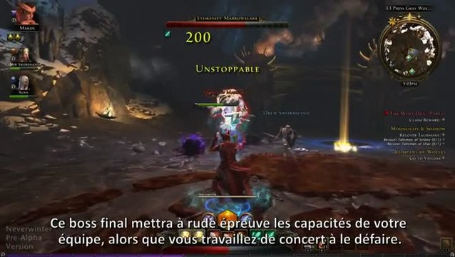 Dungeons & Dragons : Neverwinter : Parcours durant l'E3 2012