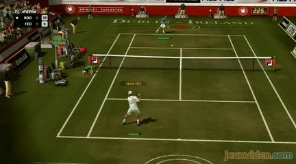 Top Spin 4 : Roddick vs Federer