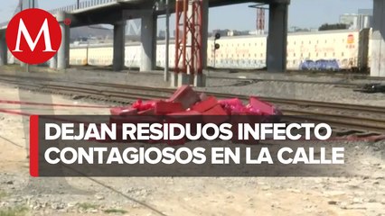 Localizan residuos hospitalarios en Tutitlán, Edomex