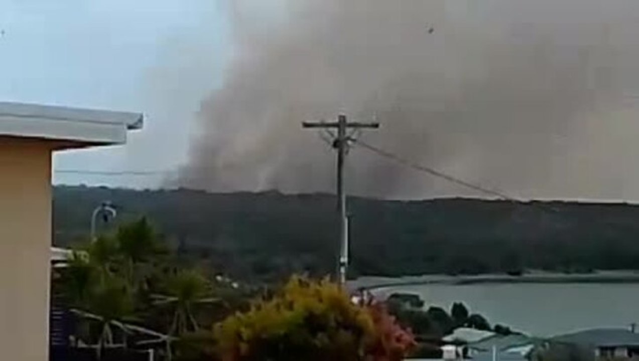 Lulworth bushfire