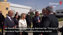 AK Partili Numan Kurtulmuş Batman’da ‘Türkiye’yi Yarınlara Taşımak’ konulu konferansa katıldı