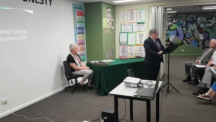 The 2019 Student of the Year Award was presented by the Zonta Club of Port Macquarie and won by Jess Honeyman.