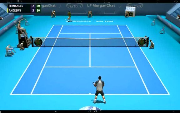 Full Ace Tennis Simulator : Troisième match