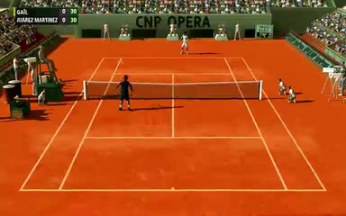 Full Ace Tennis Simulator : Premier match