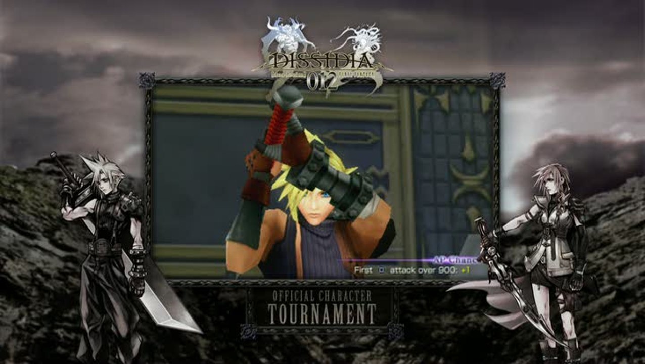 Dissidia 012[duodecim] Final Fantasy : Cloud vs Lightning