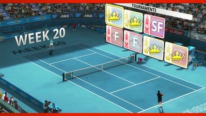 Top Spin 4 : World Tour Mode