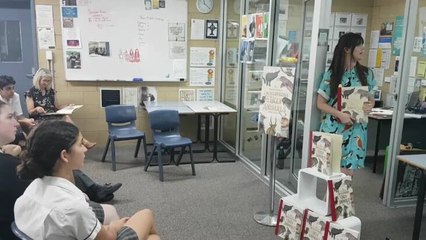 Illustrator Sami Bayly explores her education in Port Macquarie