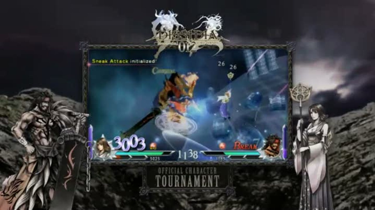 Dissidia 012[duodecim] Final Fantasy : Round 1-B : Yuna Vs Jecht