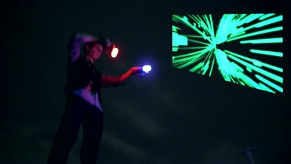 PixelJunk 4am : Avec deux PS Move