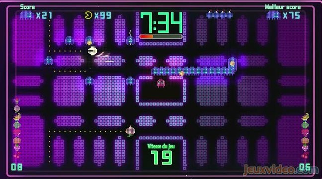 Pac-Man Championship Edition DX : 2/2 : Contre-la-montre et Combos