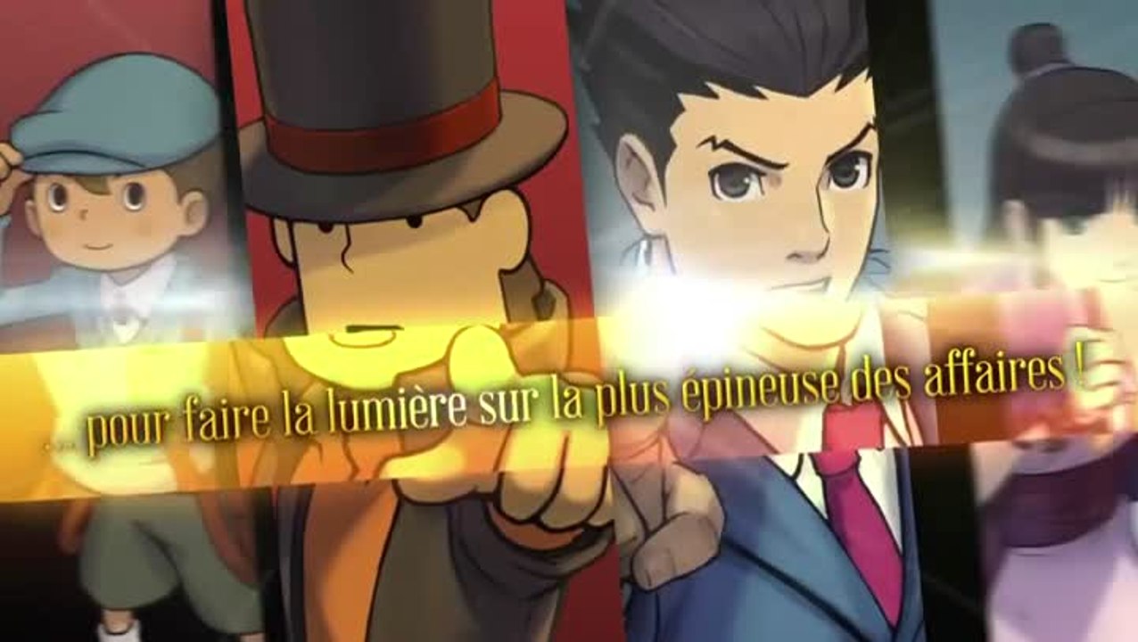 Professeur Layton vs Phoenix Wright : Ace Attorney : Sortie en 2014