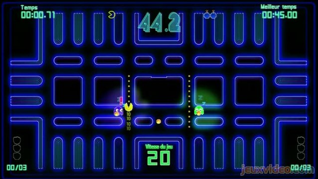 Pac-Man Championship Edition DX : Contre-la-montre