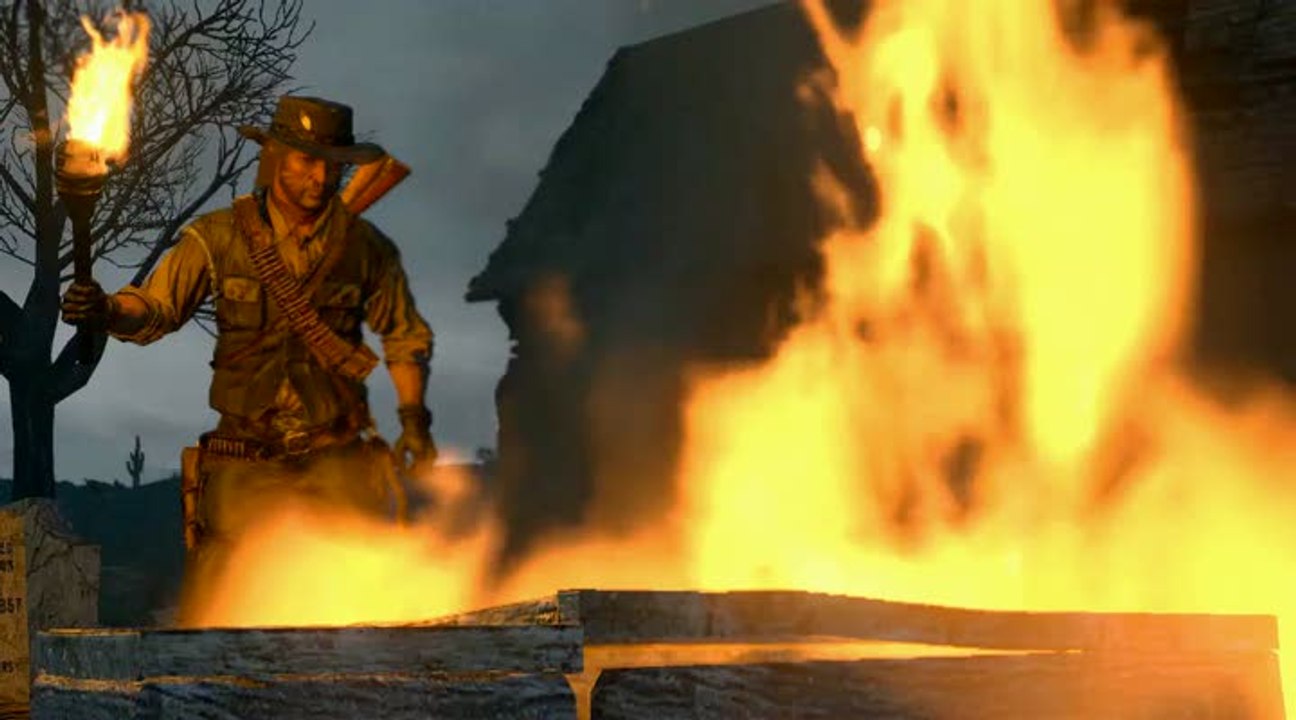 Red Dead Redemption : Undead Nightmare : Au cimetière