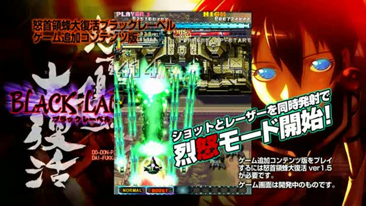 DoDonPachi Dai-Fukkatsu Black Label : La version Black Label