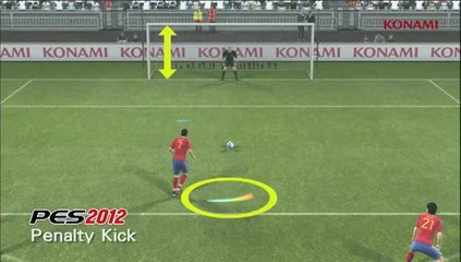 Pro Evolution Soccer 2012 : Les penaltys