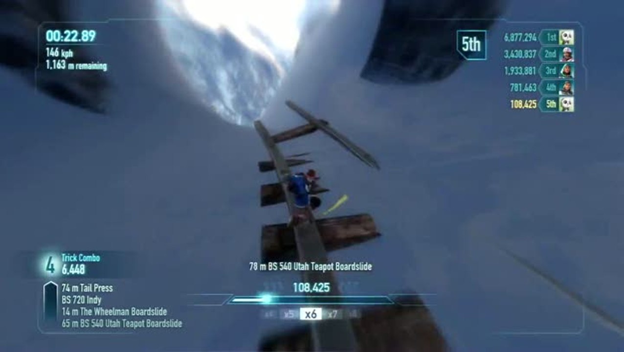SSX : Gameplay - Alpes
