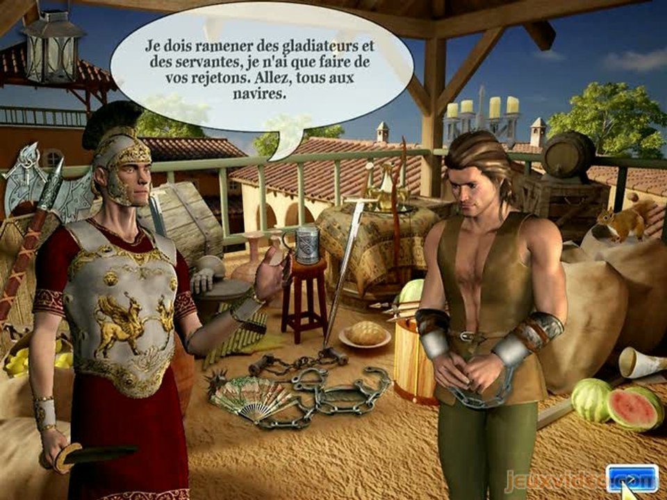 Enigmes & Objets Cachés : Spartacus - Le Chemin de la Liberté : Recherche d'items