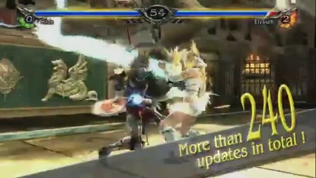 SoulCalibur V : Prochaines mises à jour