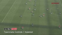Pro Evolution Soccer 2012 : Contrôle des équipiers