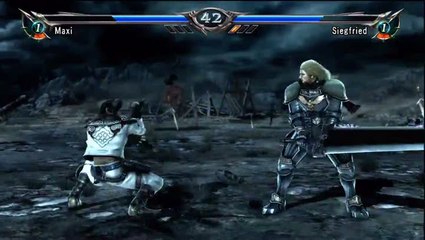 SoulCalibur V : Maxi vs Siegfried