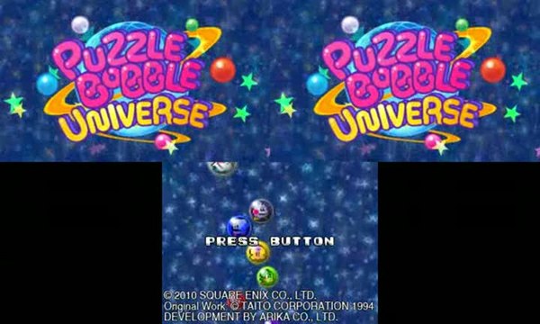 Puzzle Bobble Universe : L'intro en double
