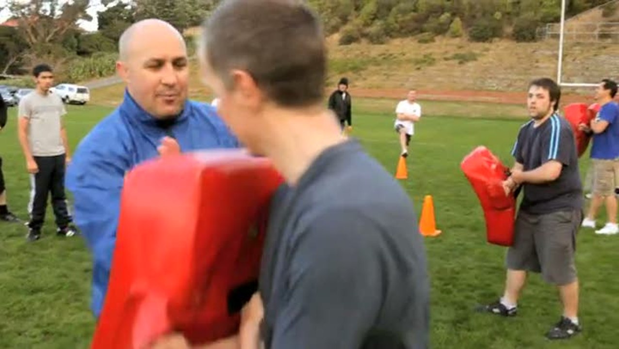 Jonah Lomu Rugby Challenge : Entraînement