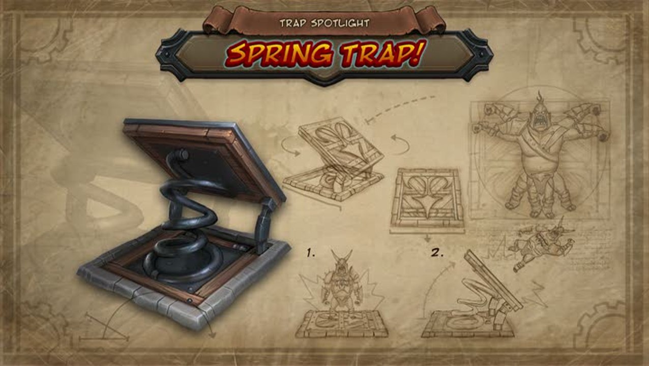 Orcs Must Die! : Spring trap