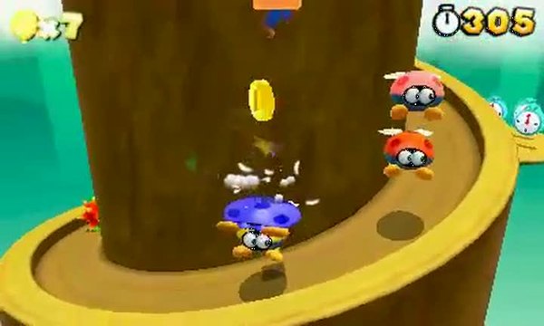 Super Mario 3D Land : Costume hélico