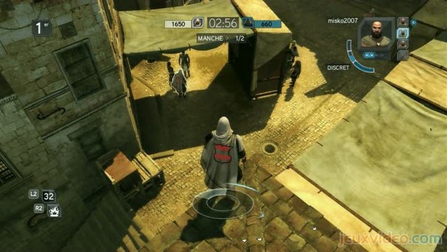 Assassin's Creed : Revelations : Bêta PS3 - Mode Chasse à l'homme - L'Hopital des Chevaliers