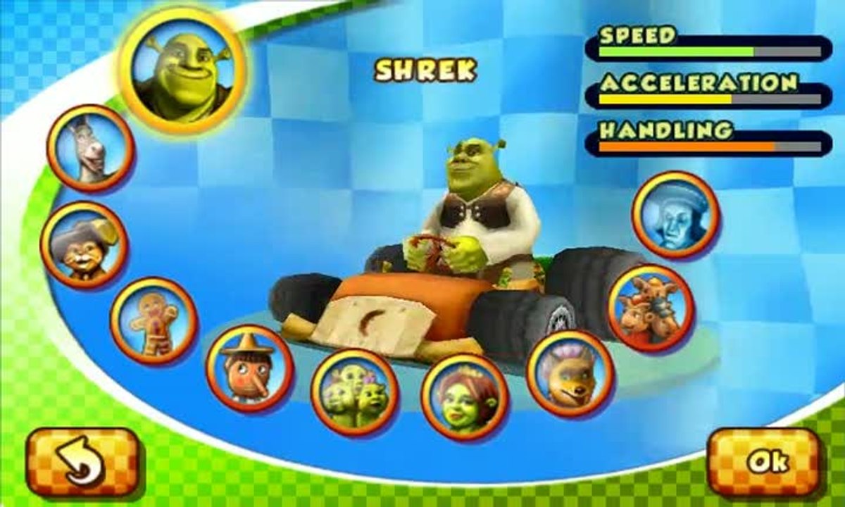 Shrek Kart : Gameplay